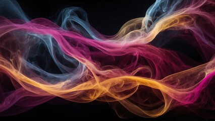 Obraz premium abstract background colorful smoke
