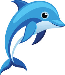 Obraz premium Dolphin Vector Art 