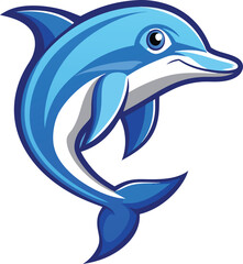 Obraz premium Dolphin Vector Art 