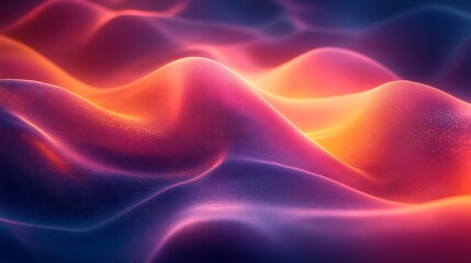 Obraz premium Abstract waves of color creating a vibrant and dynamic visual texture.