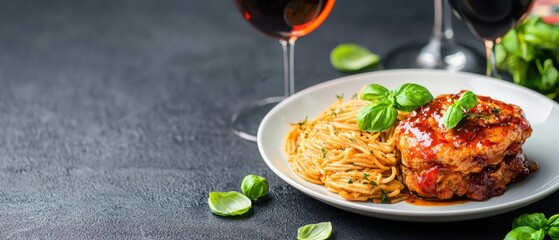 Culinary Competition: Dishes & Games Fusion with Copy Space,