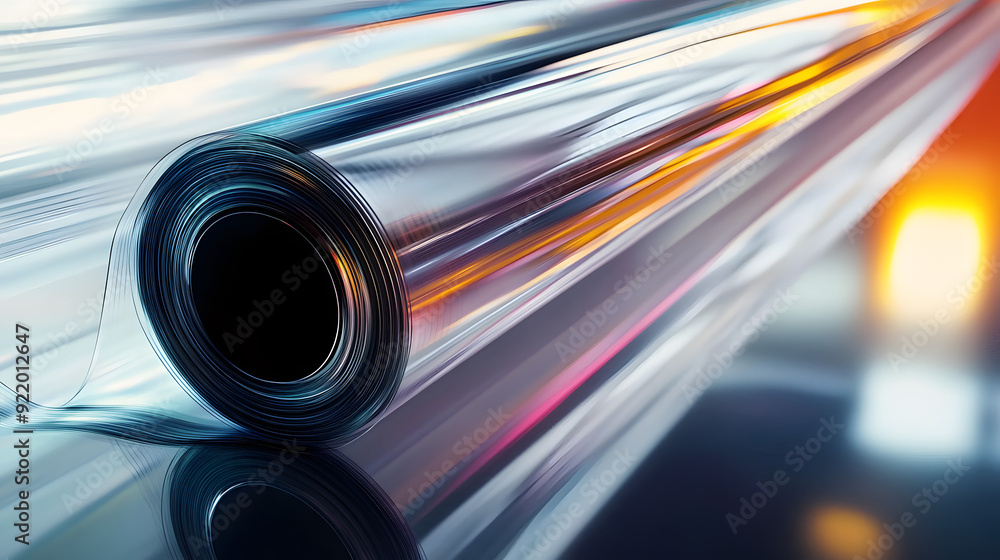 Poster digital flexo plate with ample space for text