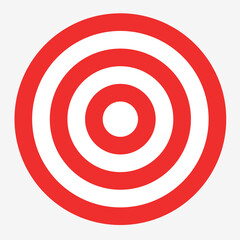 Archery Target Collection - Set of Isolated Shooting Targets with Bullseye Design, High-Resolution Vector Icons, Ideal for Sports, Recreation, and Aiming Practice