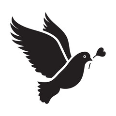Pigeon Love Icon