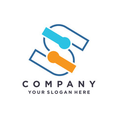 Letter S logo vector template Creative S Letter initial logo design