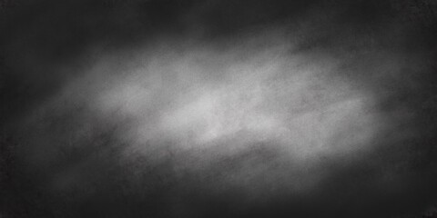 Abstract black distressed texture grunge concrete background. Empty black board. Chalk board and Black board grunge backdrop background. Back to school background