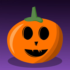 pumpkin halloween character illustration design