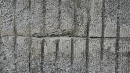 Natural stone granite wall. Seamless texture. Perfect tiled on all sides.