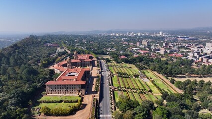 Union Buildings Government Office At Pretoria In Gauteng South Africa. Government Building. Landscape Urban. Pretoria At Gauteng South Africa. Government Office Scenery. Union Buildings.