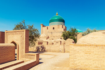 Architectural complex of the mausoleum of Pakhlavan Mahmud.