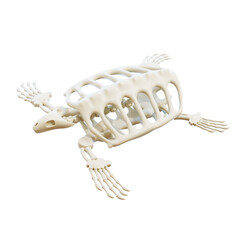 3D dinosaur skeleton is a three-dimensional visual representation of dinosaur bones. This icon is often used to represent prehistoric, paleontological, or evolutionary concepts.