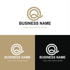 Letter Q Big Logo Pack Design Creative Modern logos design for your business Vector Brand name illustration