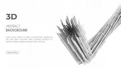 Fluid poster cover with modern ultraviolet color. Dark purple abstract geometrical template with blend shapes.
