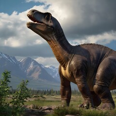 Fototapeta premium Dinosaurs: t rex dinosaur