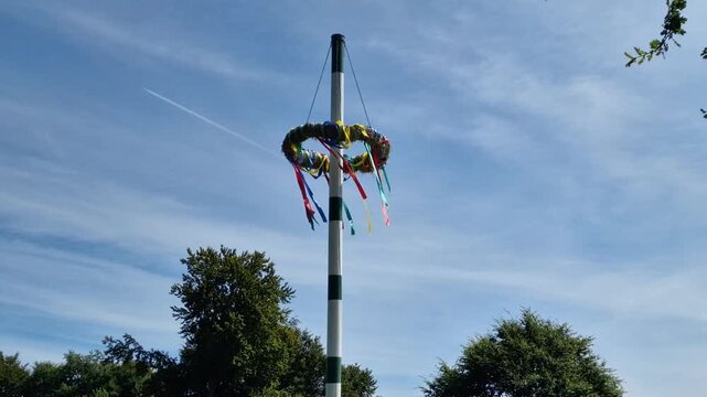 Maibaum Maikranz Kranz