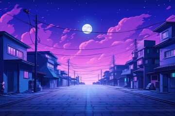 An empty street architecture building outdoors.