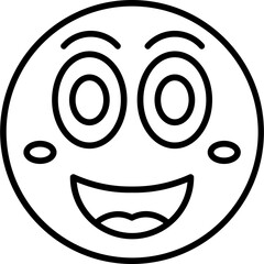 Smile Vector Icon Design