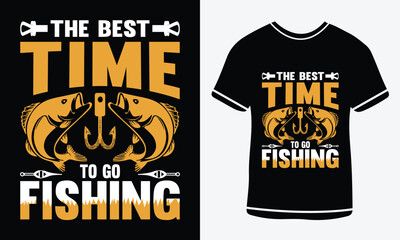 The best time to go fishing t shirt design, vector T-shirt,  Graphic template, fish man,
Fishing text t- shirt design Free Vector3.eps, Fishing T-shirt Design Template, Print.
