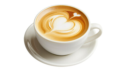 A cup of cappuccino PNG