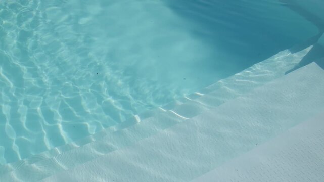vue d'une piscine, en gros plan