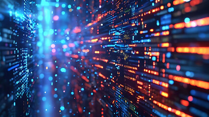 Animated computer code
