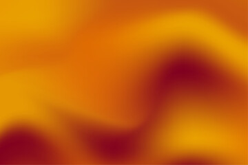 Waving orange fabric in motion. Flowing orange abstract wallpaper template. Golden orange and red gradient background template. Waving orange fabric in motion. Vector Illustration.