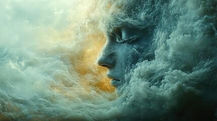 Expressive Visuals Framework Manifestation of Doubt and Uncertainty