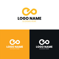 Branding identity corporate vector logo g design, Linear flat go logo template.
