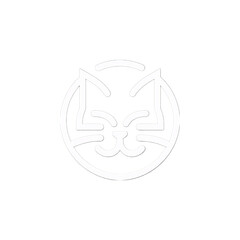 Cat head icon