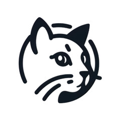 Cat head icon