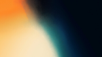 Yellow orange glowing blue teal black noise texture gradient background grainy dark vibrant banner poster cover backdrop header design