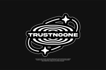 urban tshirt streetwear fashion design vector suitable for printing	
