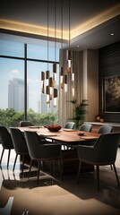 Fototapeta premium Contemporary interior 
