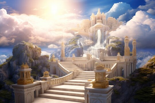 Mount olympus architecture building outdoors.