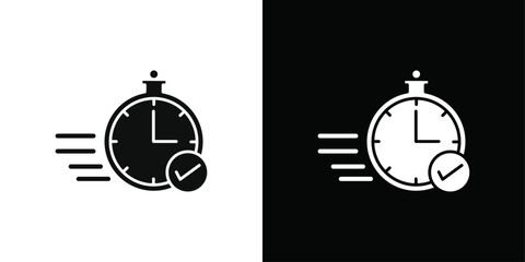 quick response icon line art vector