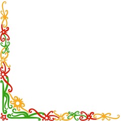 Kalimantan ethnic decoration