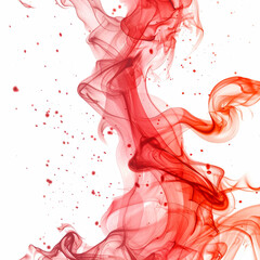 red smoke abstract art background design texture swirls wisps flow movement pattern wallpaper ethereal fantasy delicate 