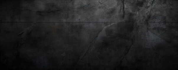 Obraz premium Black stone background. Horizontal abstract banner