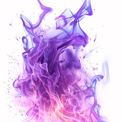 Fototapeta premium purple ink smoke abstract art fluid swirl pattern liquid color creativity shape light vapor motion design texture artistic background gradient smooth flow 