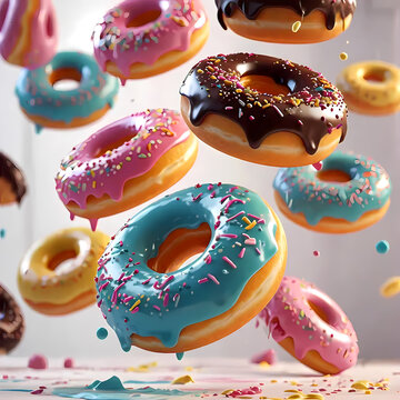 Comida_a, dulces, golosinas, donas