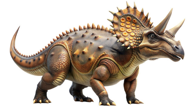 achelousaurus on a transparent background