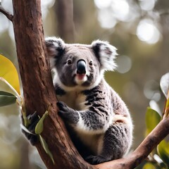 Fototapeta premium koala in tree