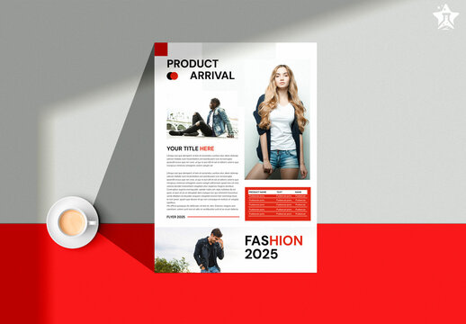 Product Arrival Fashion Flyer