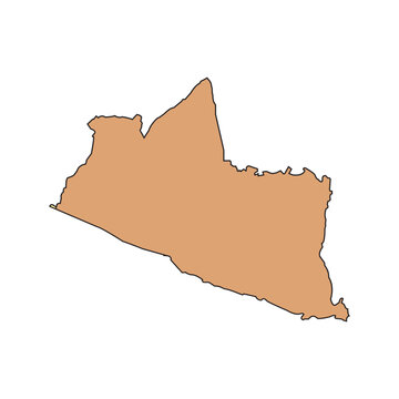 Yogyakarta map icon design