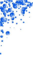 Magnesium round capsules scattered randomly.