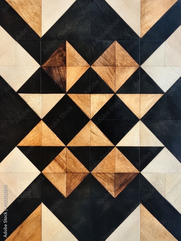 Poster precise and balanced intersecting geometric line patterns forming a symmetrical diamond grid design 