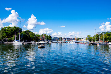 Summer day on the Stockholm archipelago