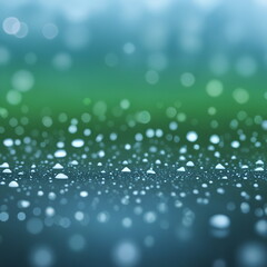 Raindrops abstract background