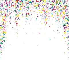 Concept of school background. Colorful childish