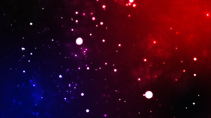 Floating shiny stars shimmering background. Award show concert dust particles amber overlay.Glamaours blurry bokeh of magical starry. Vector red fire sparks flying up. Burning glowing particles. Flame